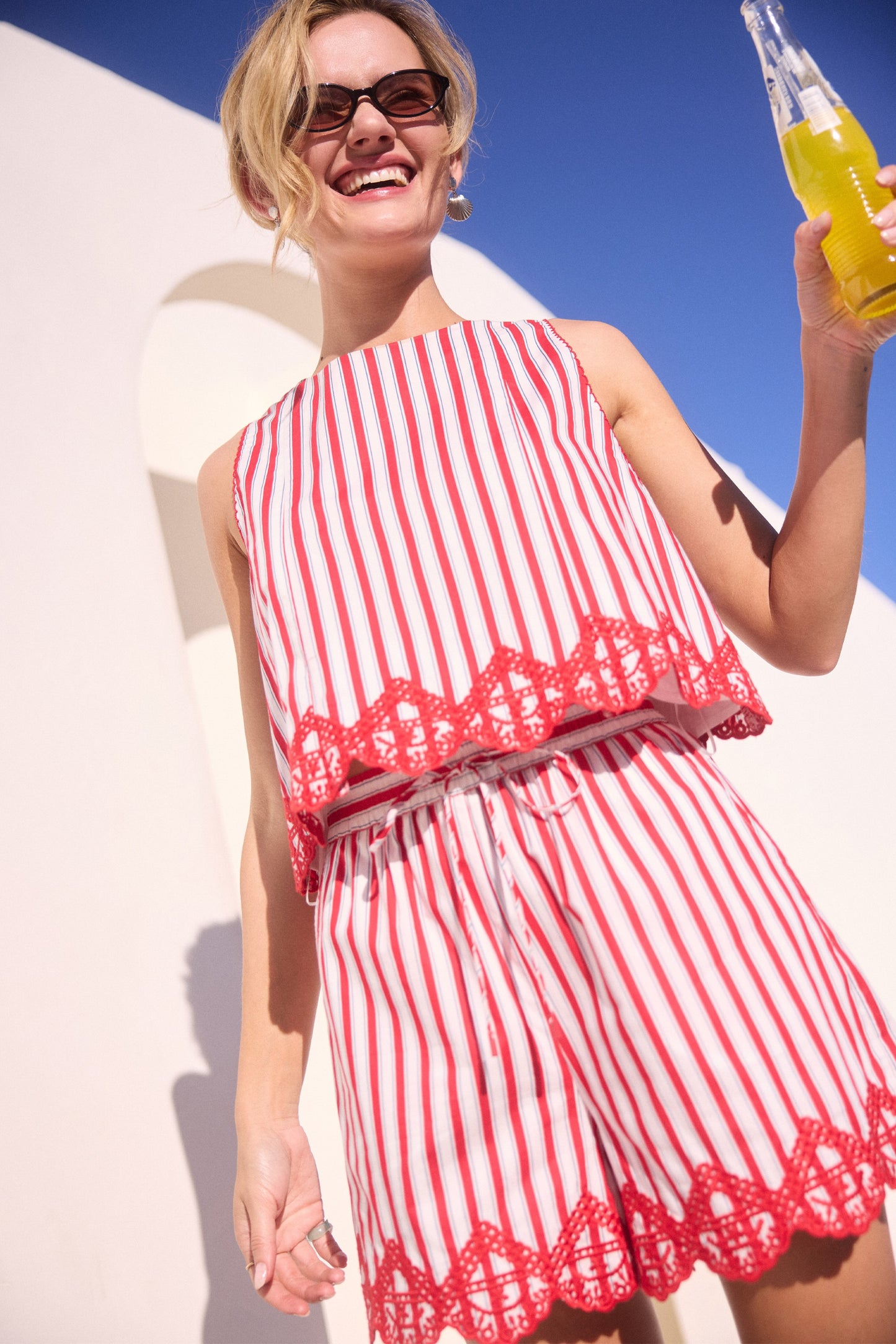 Mallory Stripe Top