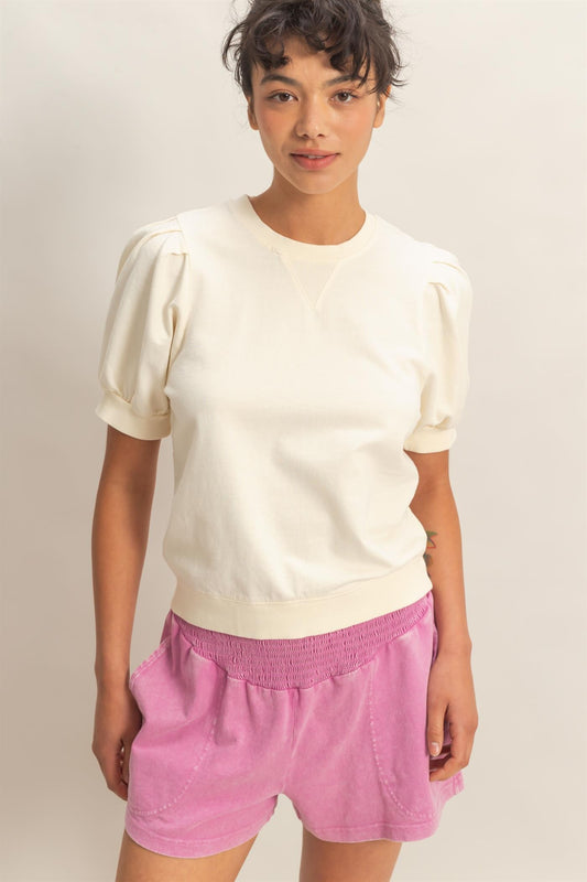 The Riley Puff Sleeve Top