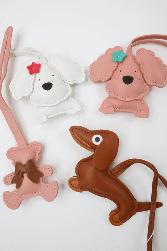 Pup & Teddy Bag Charm Collection