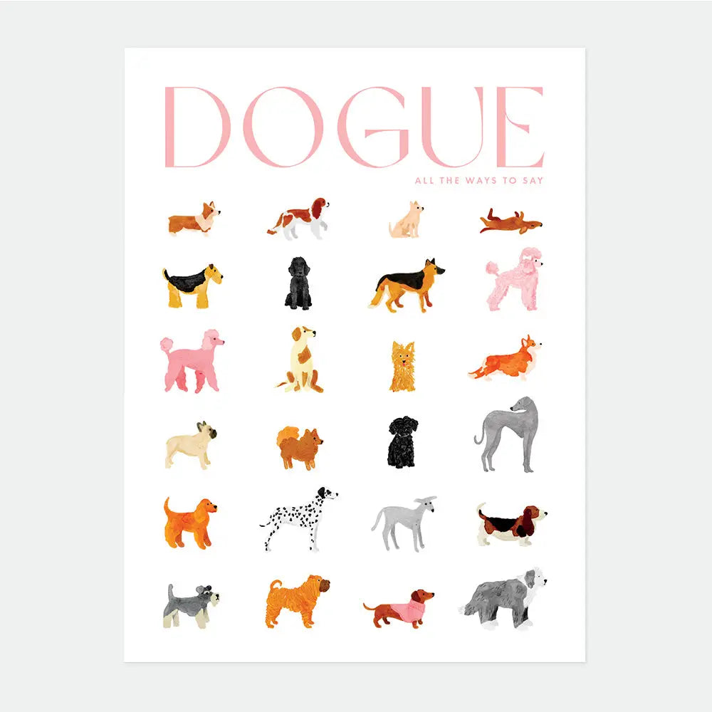 Dogue Poster