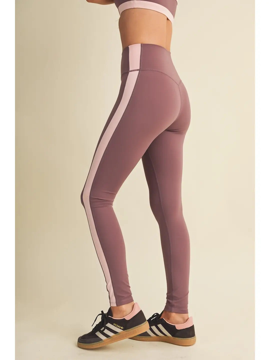 Kennedy Contrast Panel High Rise Leggings