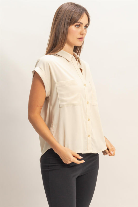 Hailey Button Up