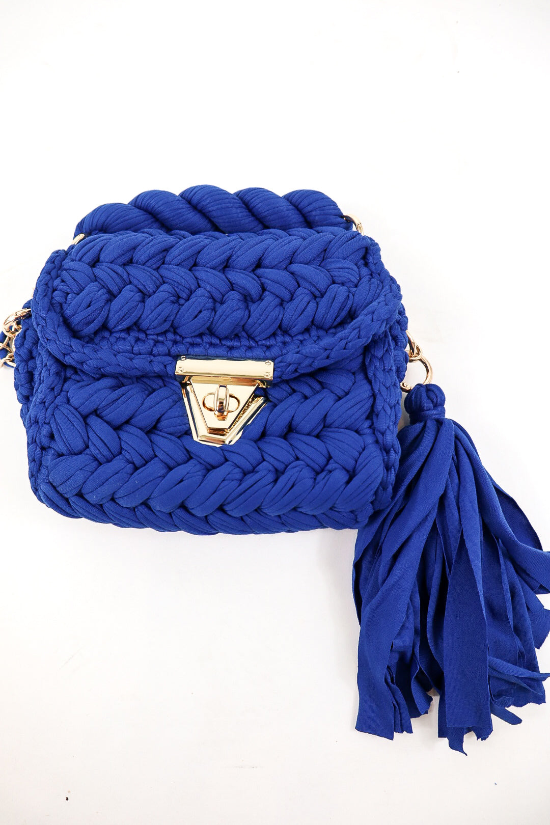 The Statement Knit Mini Bag
