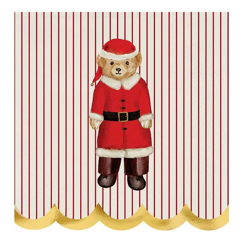 Napkin Tray Merry Bear Cocktail