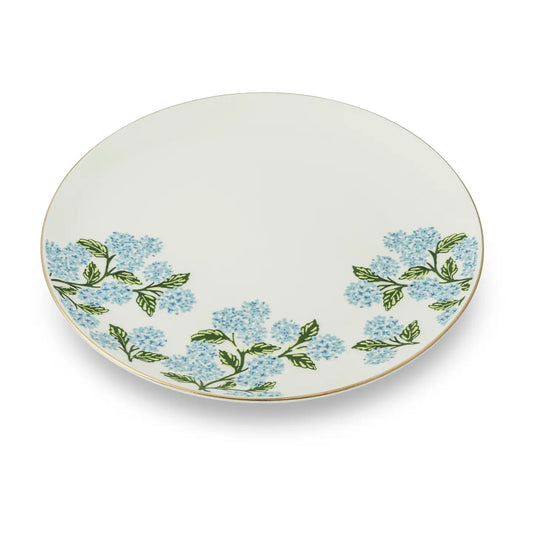 Blue Hydrangea Dinner Plate