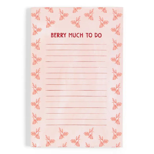 Berry Much To-Do Notepad
