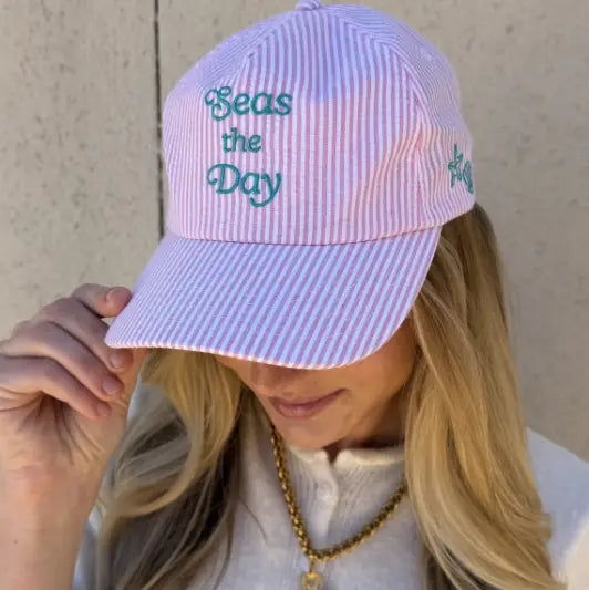 Seas the Day Seersucker Hat
