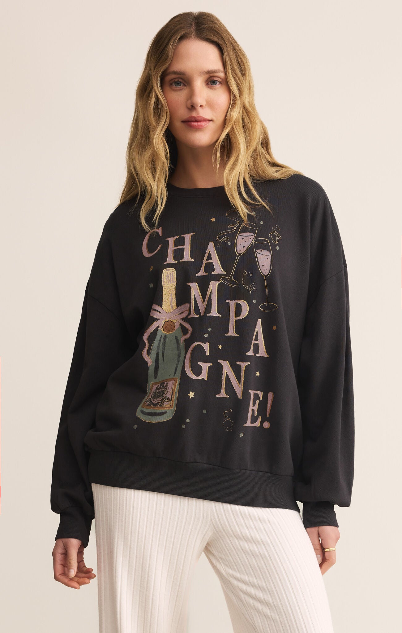 Z Supply Celebrate Sunday Sweatshirt