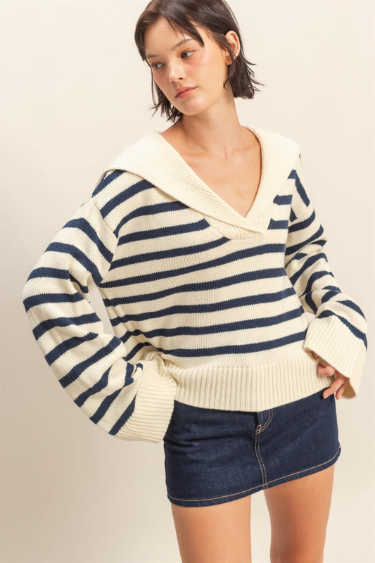 Colette Striped Sweater