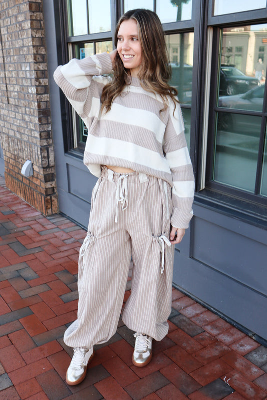 So Fly Pants- Taupe