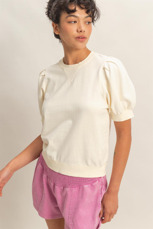 The Riley Puff Sleeve Top
