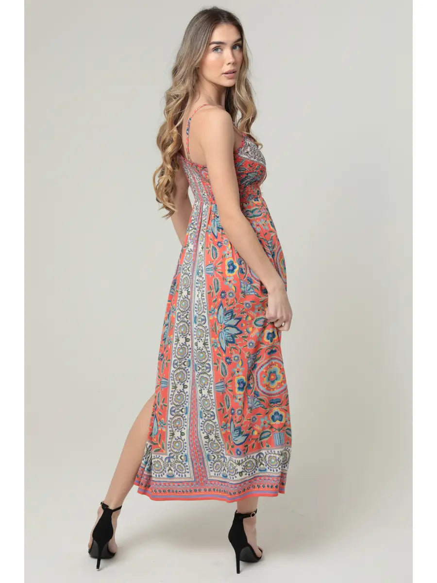 The Mariah Smocked Maxi Dress