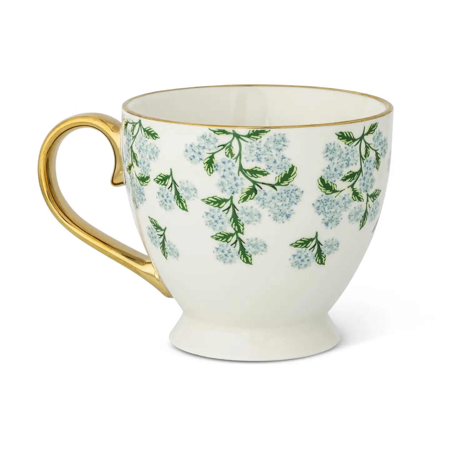 Blue Hydrangea Teacup