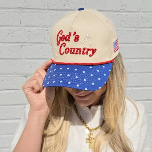 God's Country Vintage Trucker Hat