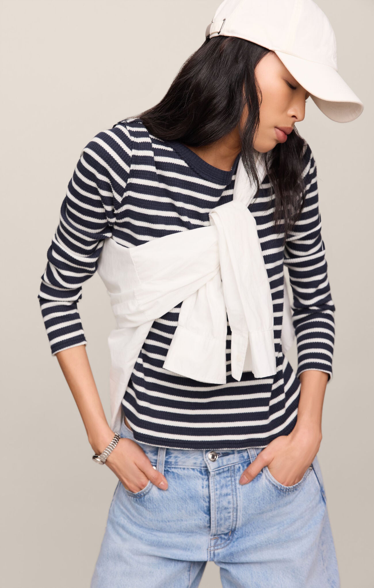 Z Supply Arlet Stripe Thermal Top