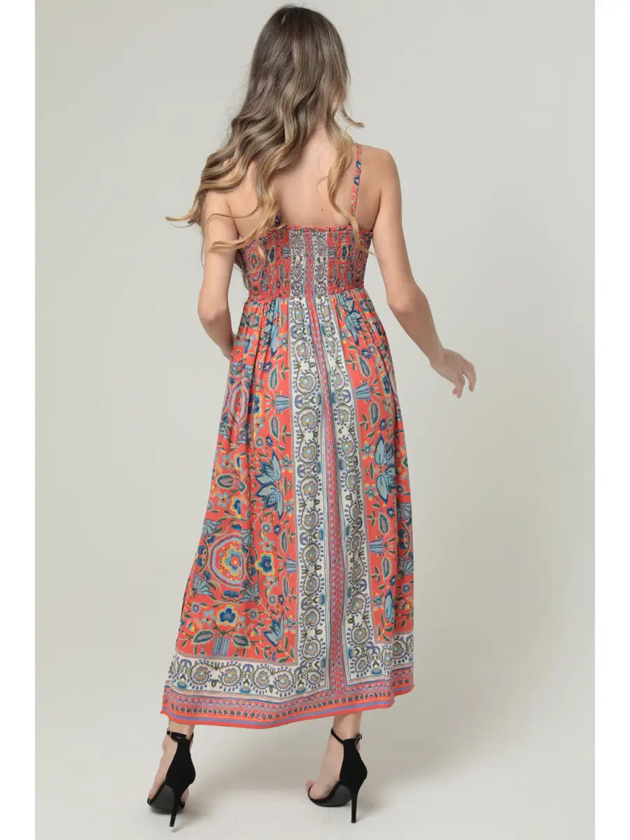 The Mariah Smocked Maxi Dress