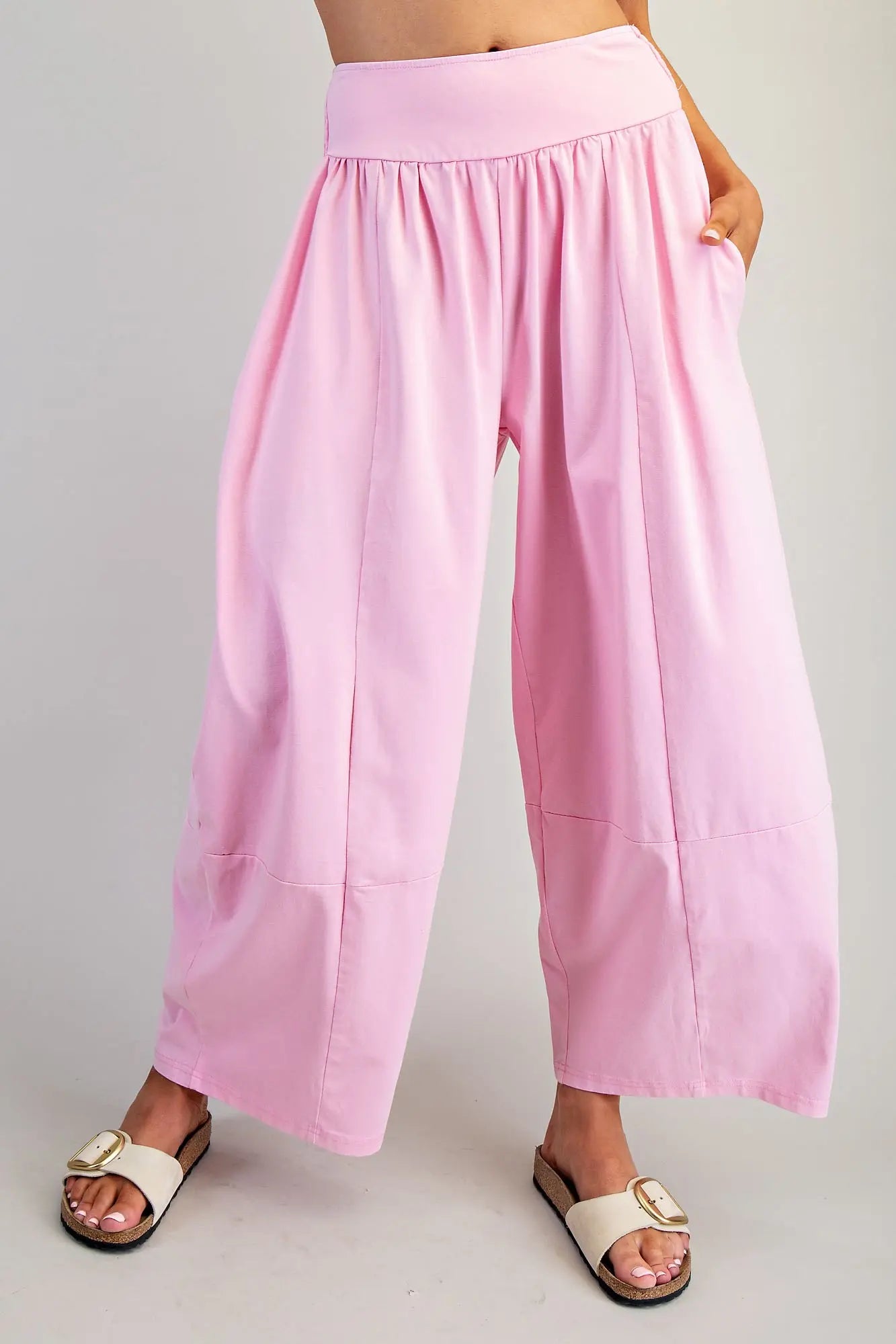The Thessaly Mineral Wash Wide Leg Pants deliver relaxed comfort and vintage-inspired style with every wear.