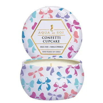 Confetti Cupcakes Tin Candle