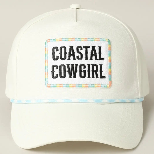 Coastal Cowgirl Patch Hat