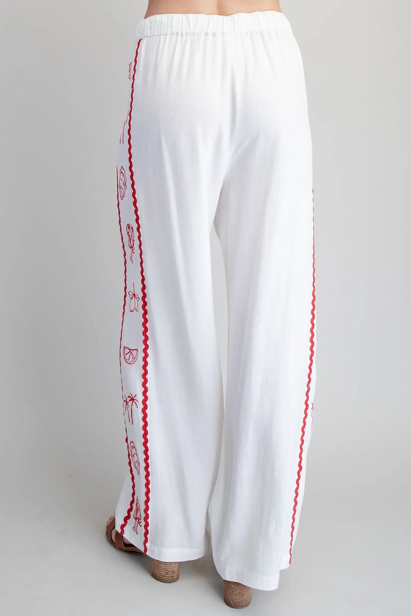 The Kelsey Contrast Trim Pants