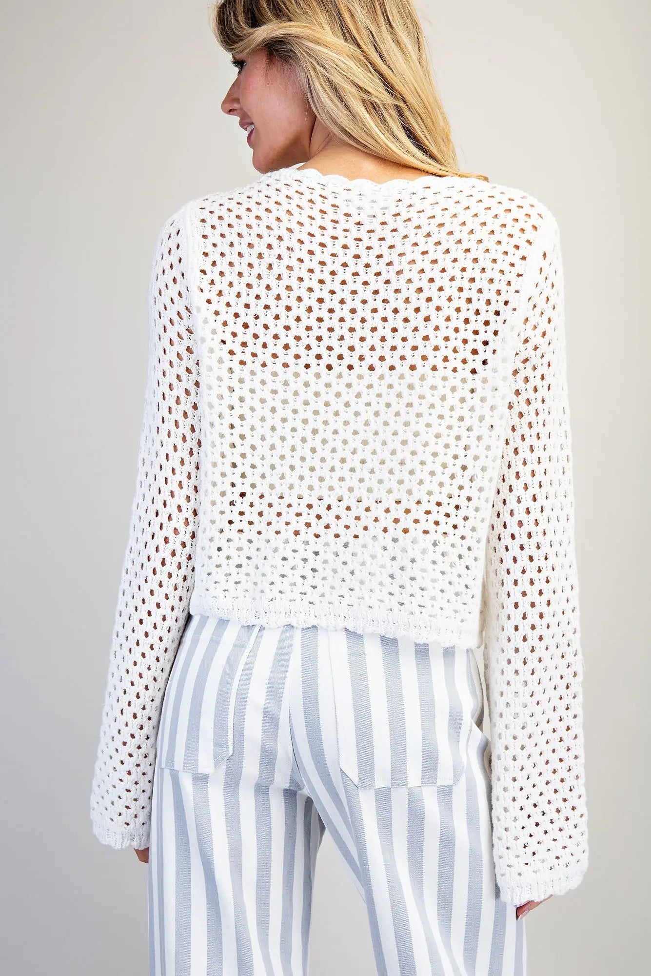 The Abigail Crochet Sweater
