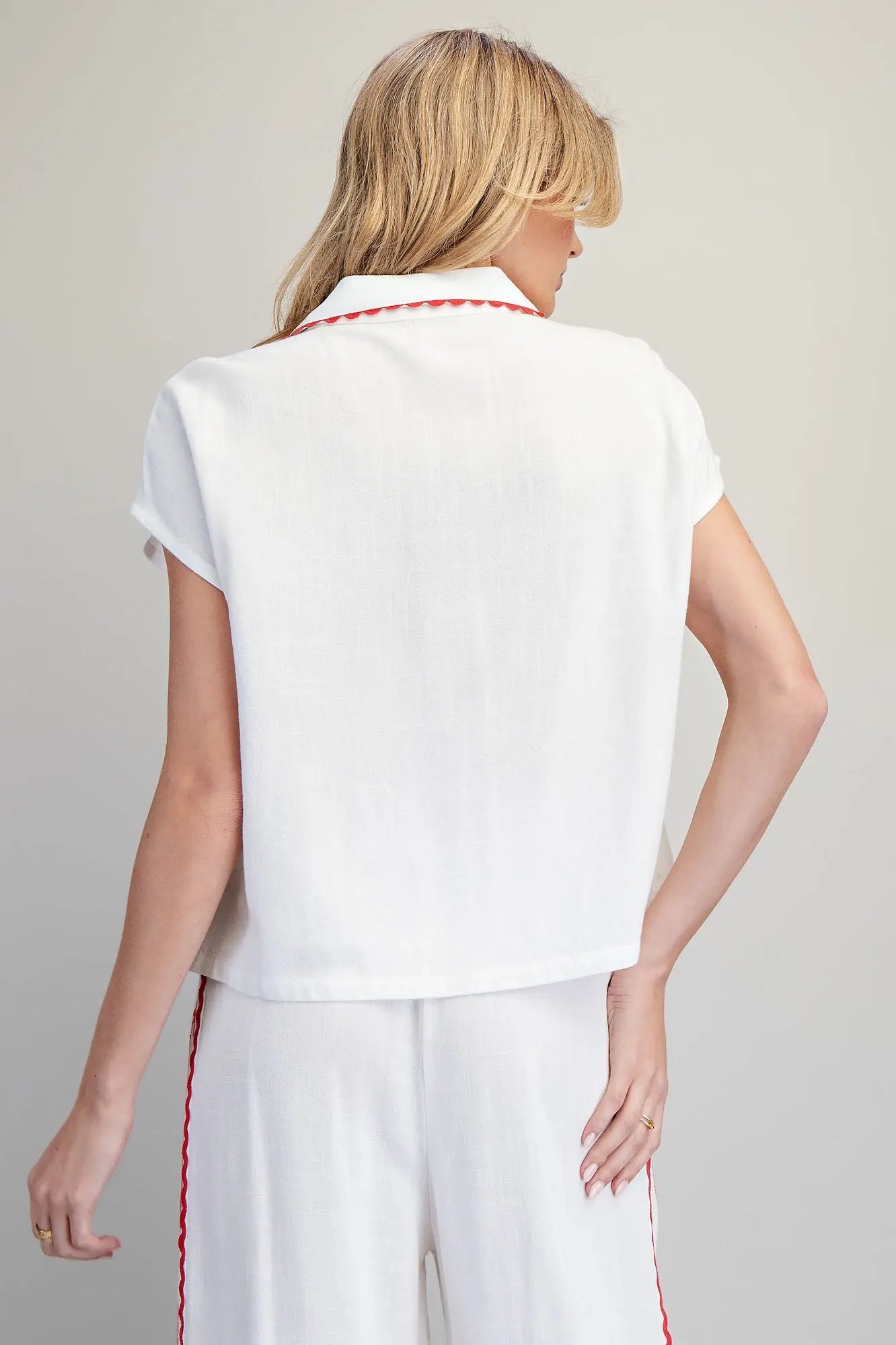 The Marlowe Summer Button-Down Shirt