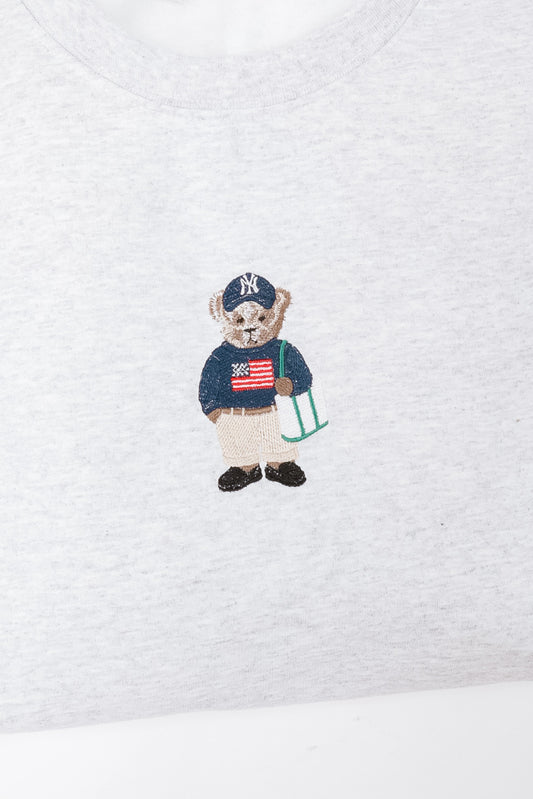 Bear Embroidery Sweatshirt