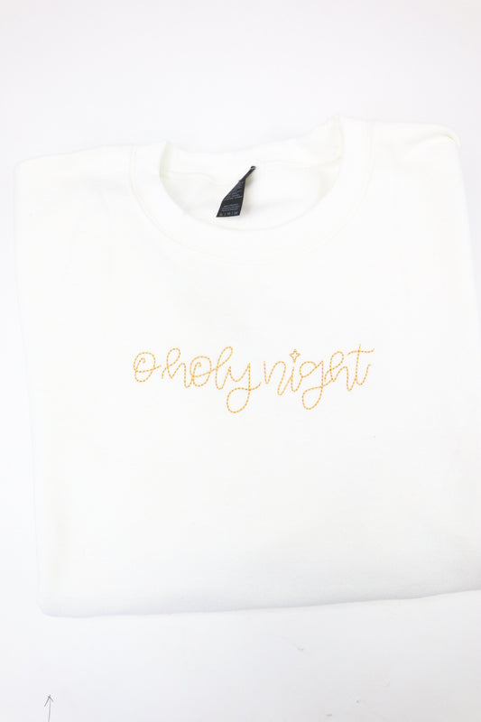 Christmas Embroidery Sweatshirt