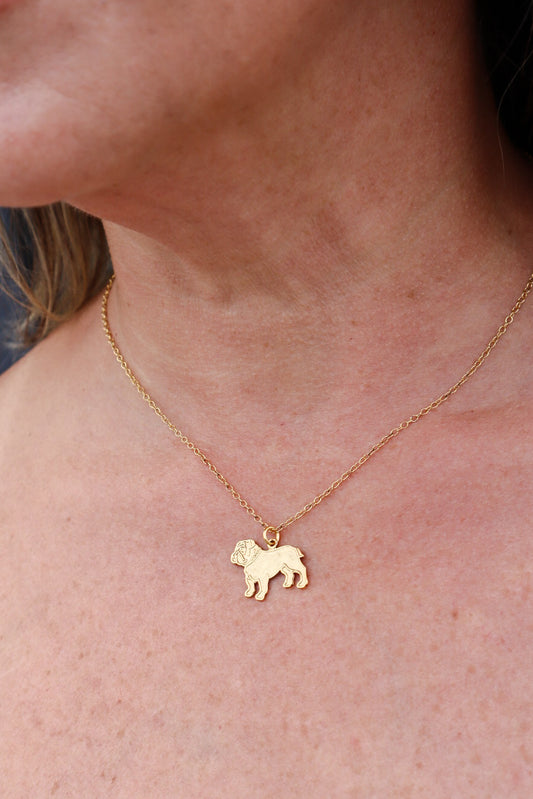 Bulldog Necklace