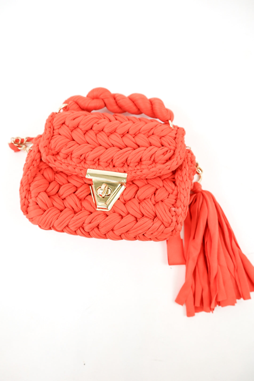 The Statement Knit Mini Bag