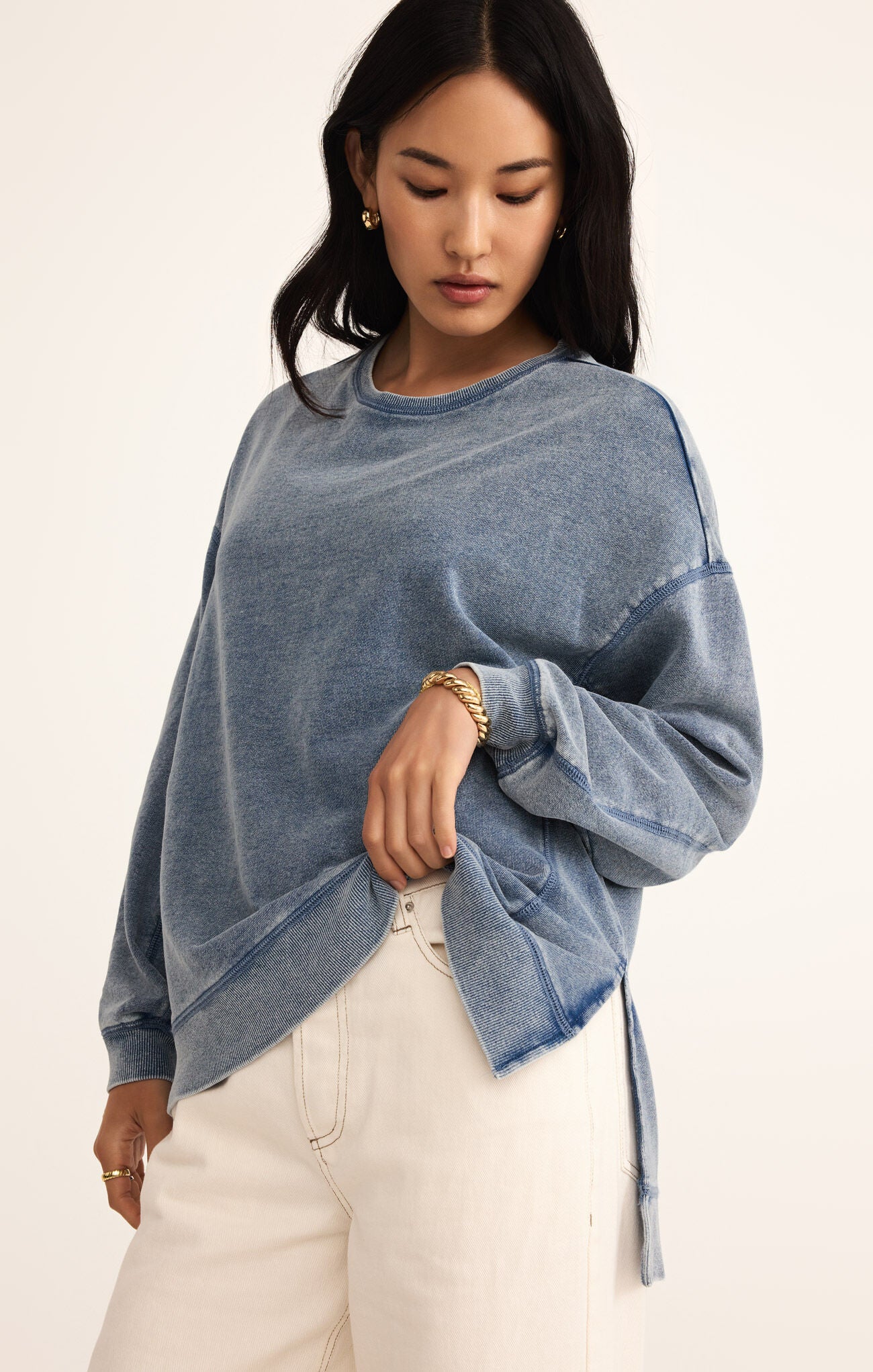 Z Supply Knit Denim Modern Weekender