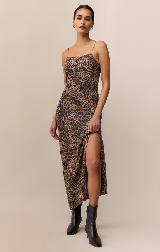 Z Supply Cielo Leopard Midi Dress