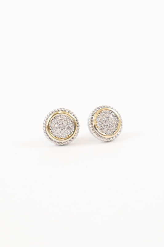 The Windsor Pavé Estate Studs