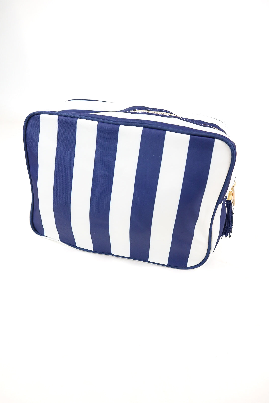 The Classic Stripe Cosmetic Bag