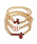 Braves Bracelet Stack