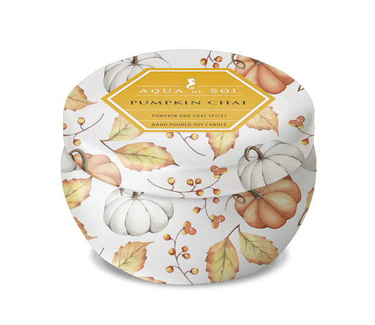 Pumpkin Chai Tin Candle