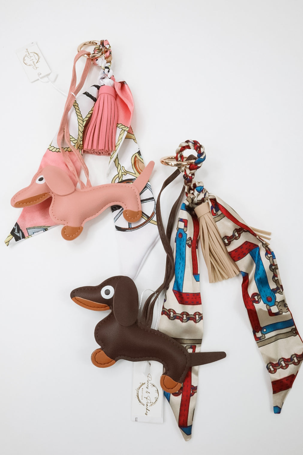 Dachshund Scarf Bag Charm