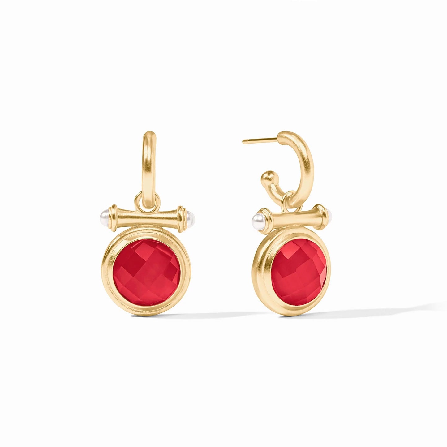 Julie Vos Bamboo & Charm Earring