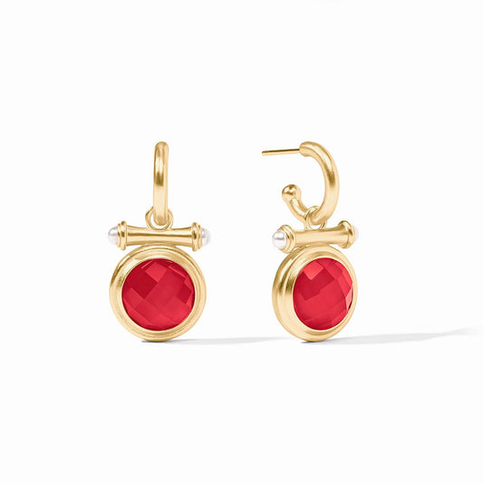 Julie Vos Bamboo & Charm Earring