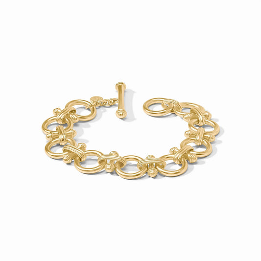Julie Vos Bamboo Link Bracelet - Gold