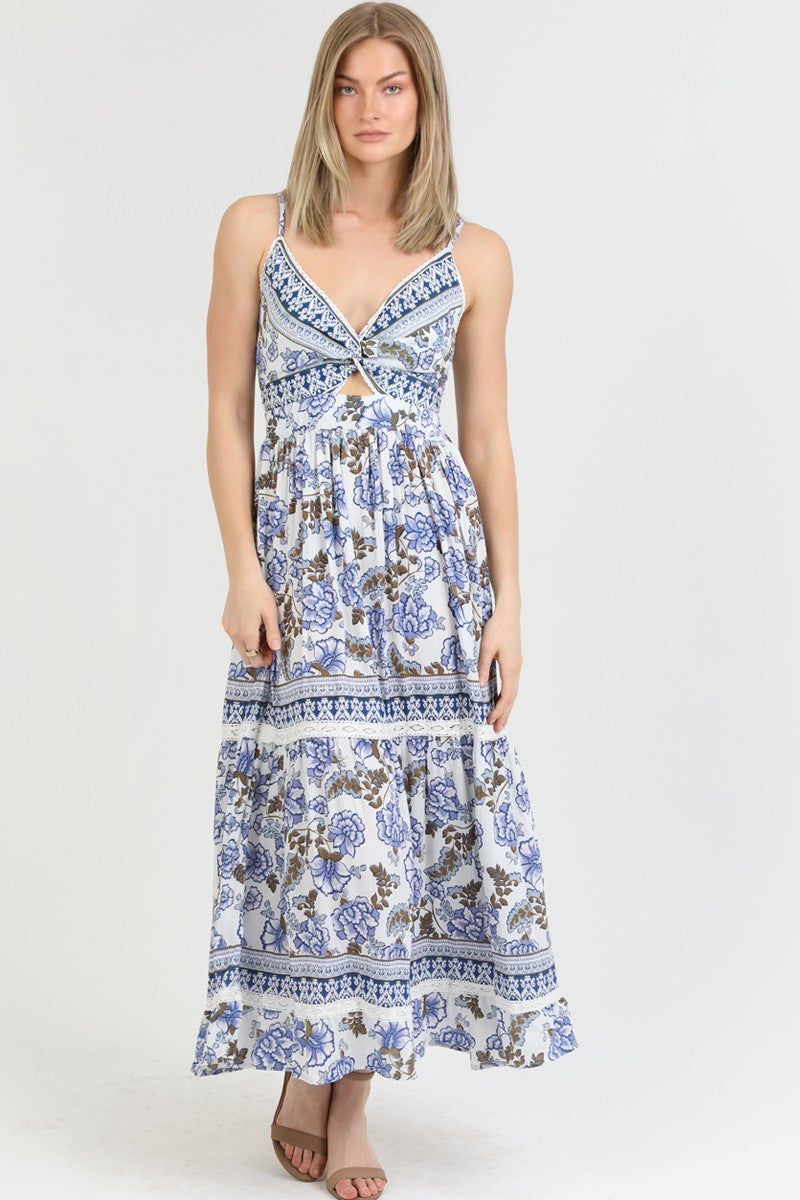 Boho Blossom Maxi Dress
