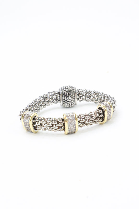 Triple Pavé Bar Bracelet