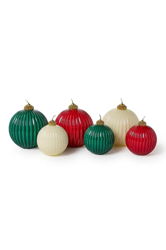 Ornament Ball Candle