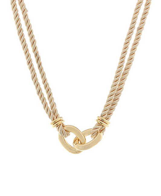 Capri Knot Rope Necklace