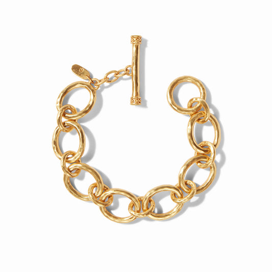 Julie Vos Catalina Demi Link Bracelet- Gold