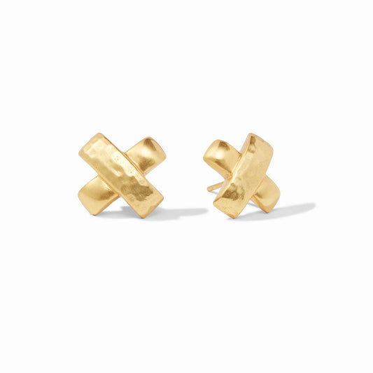 Julie Vos Catalina X Stud Earring