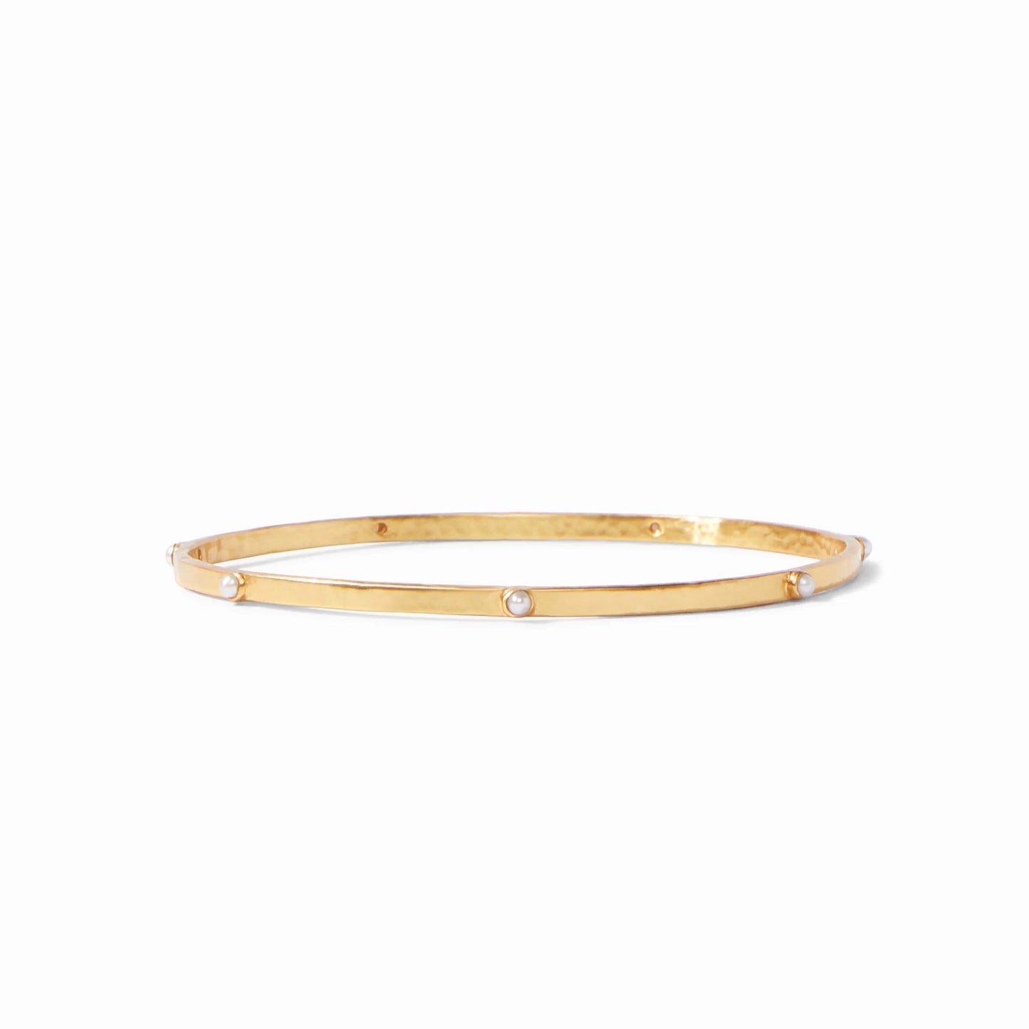 Crescent Stone Bangle