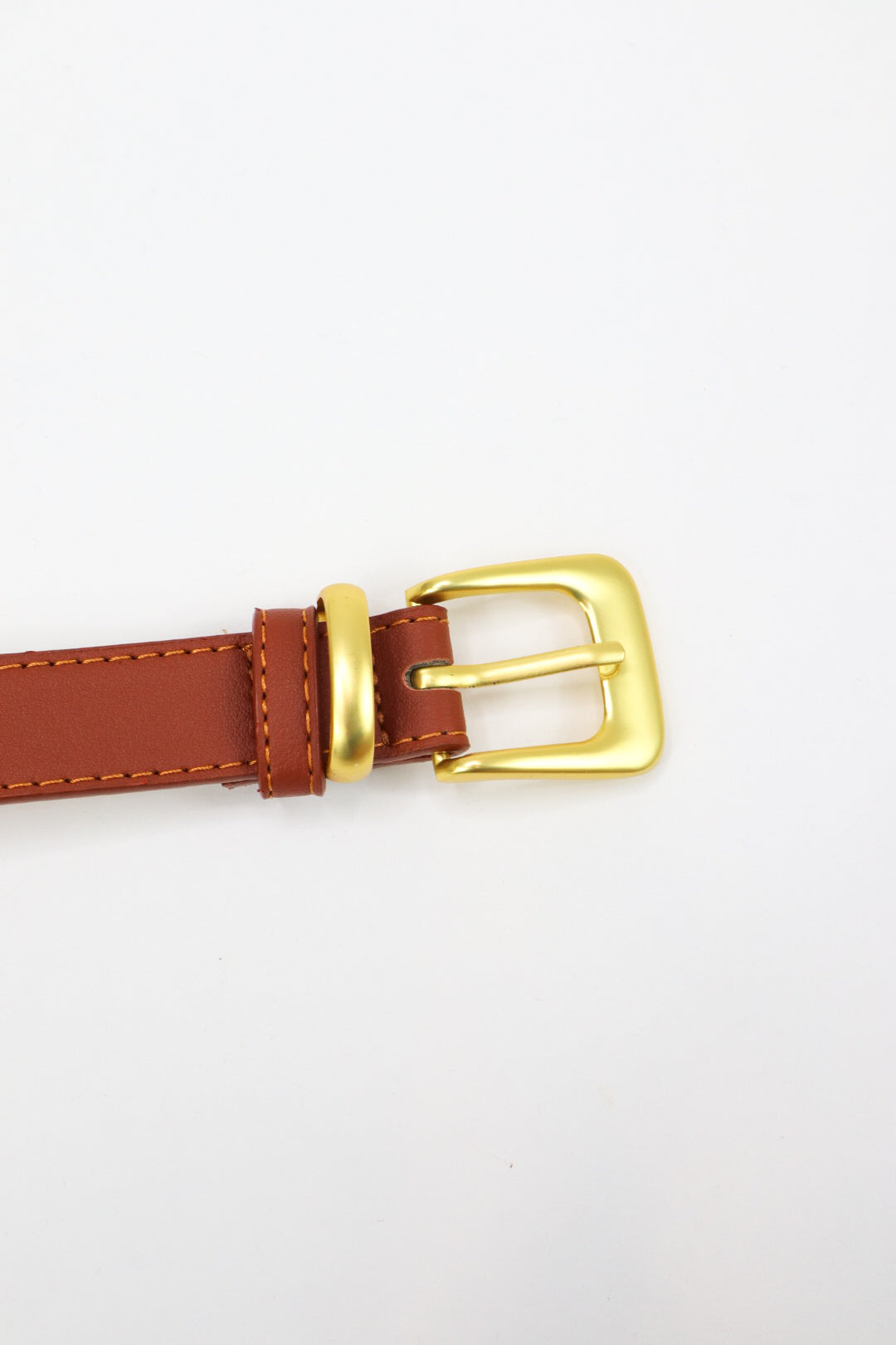 The Everyday Gold Buckle Belt