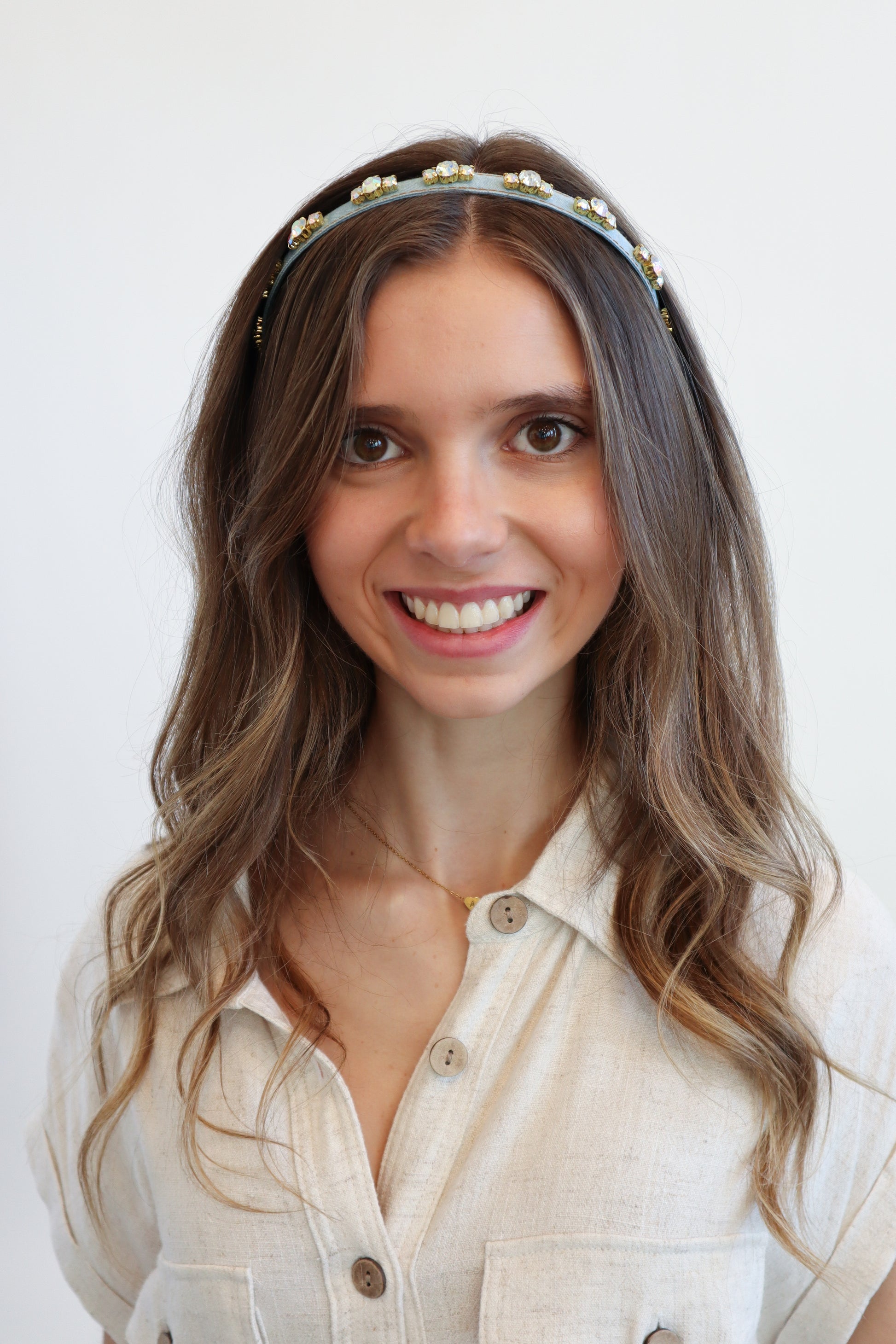 Denim Days Headband - Light Wash