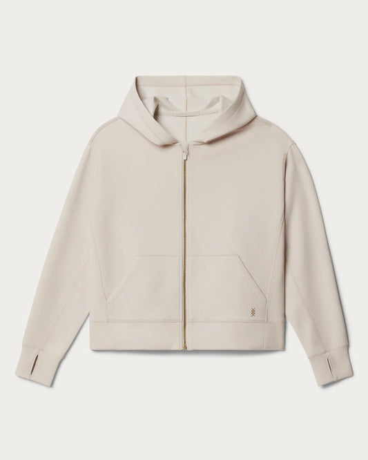 Rhone DreamGlow Full Zip Hoodie - Sand